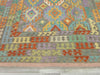 Afghan Hand Made Choubi Kilim Rug Size: 341 x 251cm - Rugs Direct