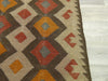 Hand Made Afghan Uzbek Kilim Rug Size: 194 x 152cm - Rugs Direct