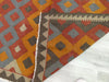 Hand Made Afghan Uzbek Kilim Rug Size: 192 x 147cm - Rugs Direct