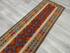 Hand Made Afghan Uzbek Kilim Runner Size: 297 x 76cm - Rugs Direct