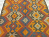 Hand Made Afghan Uzbek Kilim Rug Size: 189 x 154cm - Rugs Direct