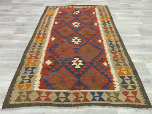 Hand Made Afghan Uzbek Kilim Rug Size: 243 x 159cm - Rugs Direct