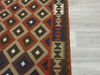 Hand Made Afghan Uzbek Kilim Rug Size: 241 x 162cm - Rugs Direct