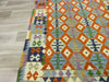 Afghan Hand Made Choubi Kilim Rug Size: 240 x 177cm - Rugs Direct