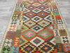 Afghan Hand Made Choubi Kilim Rug Size: 231 x 165cm - Rugs Direct