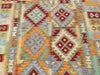 Afghan Hand Made Choubi Kilim Rug Size: 191 x 153cm - Rugs Direct