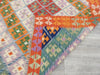 Afghan Hand Made Choubi Kilim Rug Size: 194 x 153cm - Rugs Direct