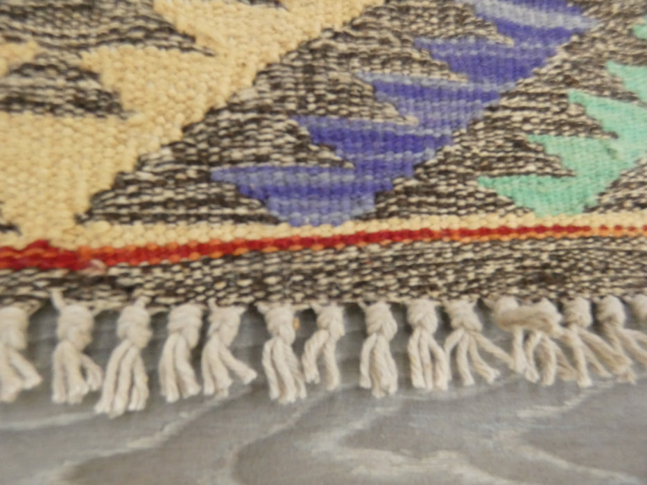 Afghan Hand Made Choubi Kilim Rug Size: 194 x 96cm - Rugs Direct