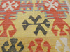 Afghan Hand Made Choubi Kilim Rug Size: 294 x 204cm - Rugs Direct