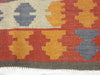 Hand Made Afghan Uzbek Kilim Rug Size: 278 x 196cm - Rugs Direct