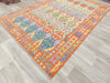 Afghan Hand Made Choubi Kilim Rug Size: 302 x 204cm - Rugs Direct
