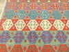Afghan Hand Made Choubi Kilim Rug Size: 296 x 201cm - Rugs Direct