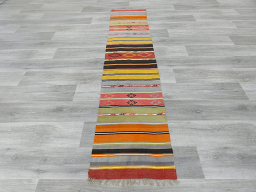 Handmade Turkish Anatolian Kilim Runner Size: 56 x 245 cm - Rugs Direct