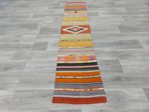 Handmade Turkish Anatolian Kilim Runner Size: 55 x 257 cm - Rugs Direct