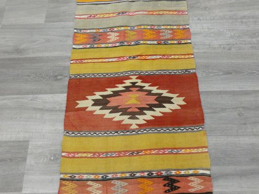 Handmade Turkish Anatolian Kilim Runner Size: 55 x 244 cm - Rugs Direct