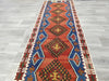 Vintage Hand Made Turkish Kilim Hallway Runner Size: 335 x 117cm - Rugs Direct