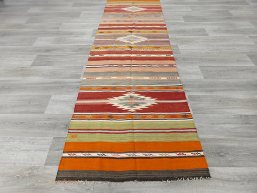 Handmade Turkish Anatolian Kilim Runner Size: 95 x 313 cm - Rugs Direct