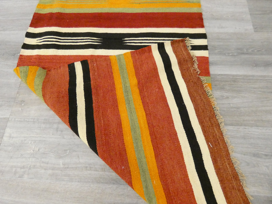 Handmade Turkish Anatolian Kilim Runner Size: 78 x 274 cm - Rugs Direct