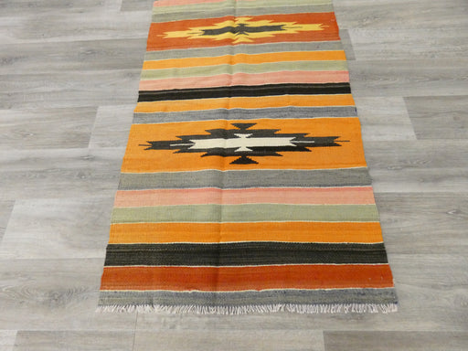 Handmade Turkish Anatolian Kilim Runner Size: 86 x 225 cm - Rugs Direct