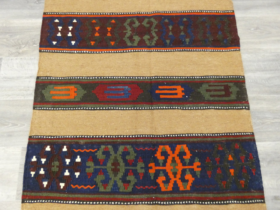 Handmade Turkish Anatolian Kilim Runner Size: 294 x 95 cm - Rugs Direct