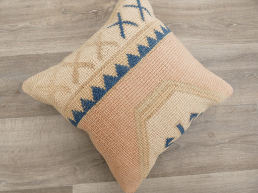 Turkish Hand Made Vintage Rug Cushion - Rugs Direct