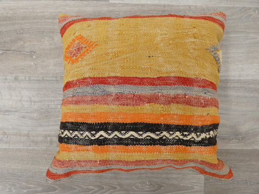 Turkish Hand Made Vintage Kilim Cushion - Rugs Direct