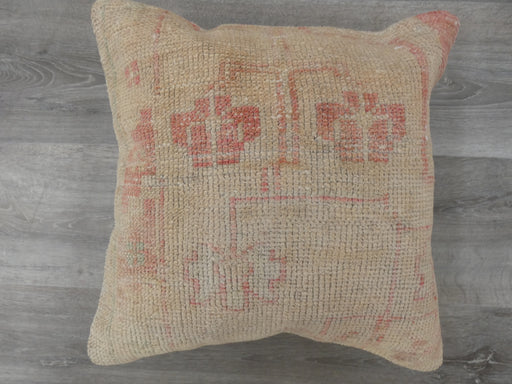 Turkish Hand Made Vintage Rug Cushion - Rugs Direct