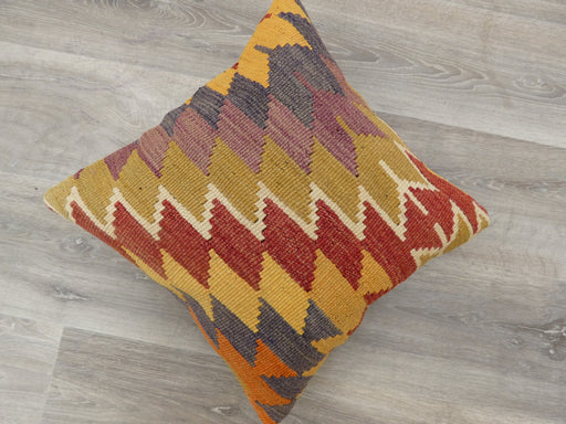 Turkish Hand Made Vintage Kilim Cushion - Rugs Direct