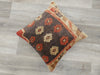 Turkish Hand Made Vintage Rug Cushion Size: 50 x 50cm - Rugs Direct