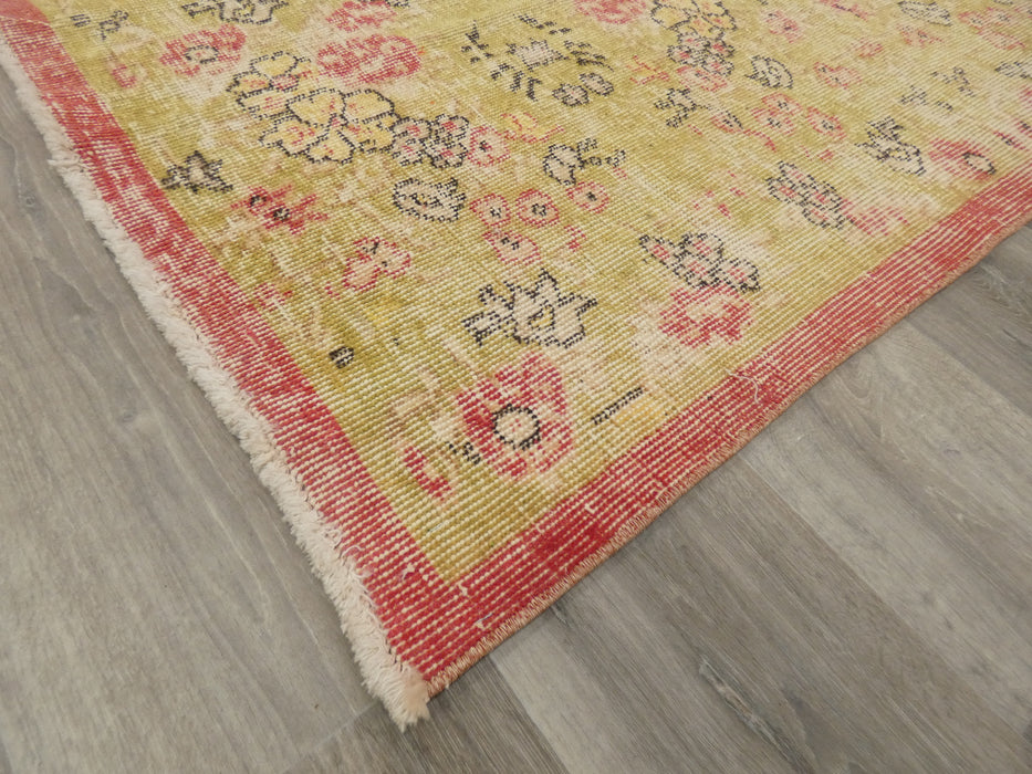 Vintage Hand Knotted Turkish Overdyed Rug Size: 320 x 215cm - Rugs Direct
