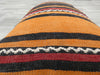 Turkish Hand Made Vintage Kilim Large Lumbar Pillow Size: 50 x 70cm - Rugs Direct