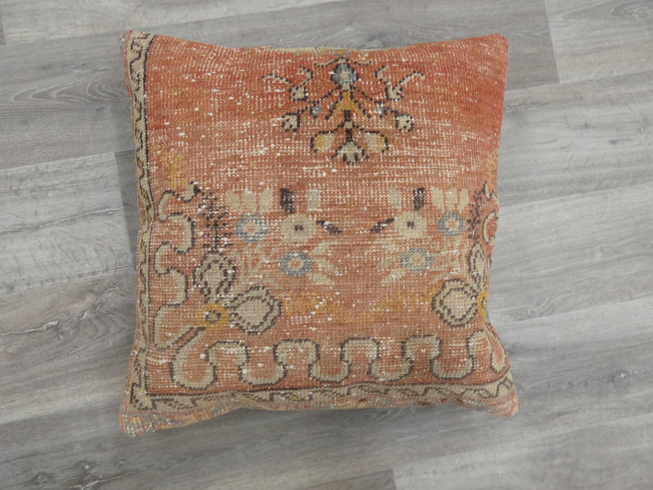 Turkish Hand Made Rug Large Size Cushion Size: 60 x 60cm - Rugs Direct