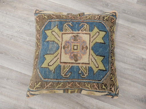 Turkish Hand Made Rug Large Size Cushion Size: 60 x 60cm - Rugs Direct