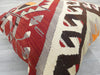 Turkish Hand Made Kilim Extra Large Size Cushion Size: 70 x 70cm - Rugs Direct