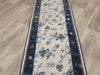 Floral Design Non Slip Rubber Back Runner 80cm Wide x Cut To Order - Rugs Direct