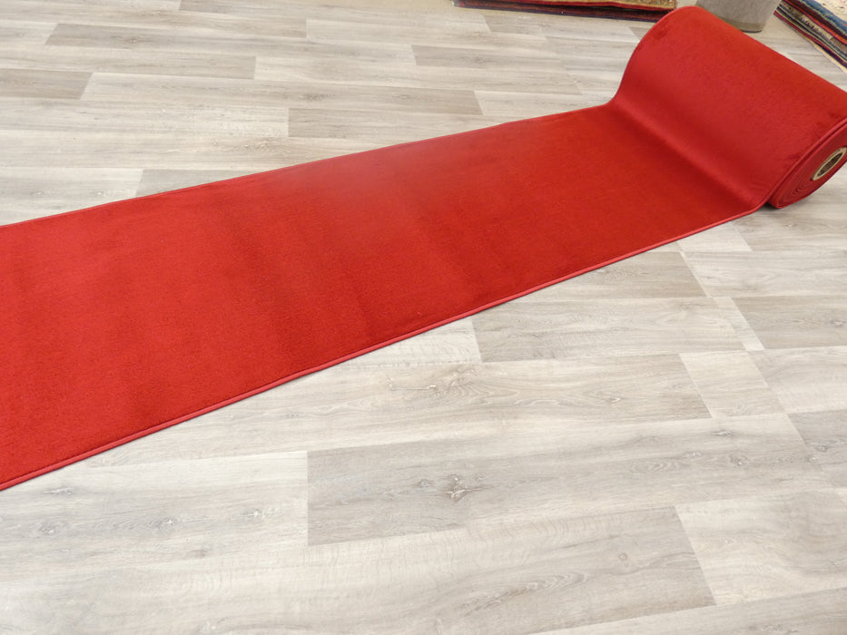 Non Slip Rubber Back Celebrity Red Carpet Runner 80cm Wide x Cut To Order!