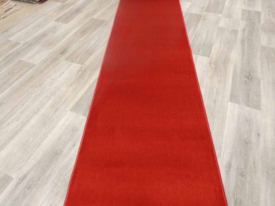 Non Slip Rubber Back Celebrity Red Carpet Runner 100cm Wide x Cut To Order!