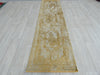 Warm Yellow Colour Overdyed Design Rug Runner Size: 80 x 300cm - Rugs Direct