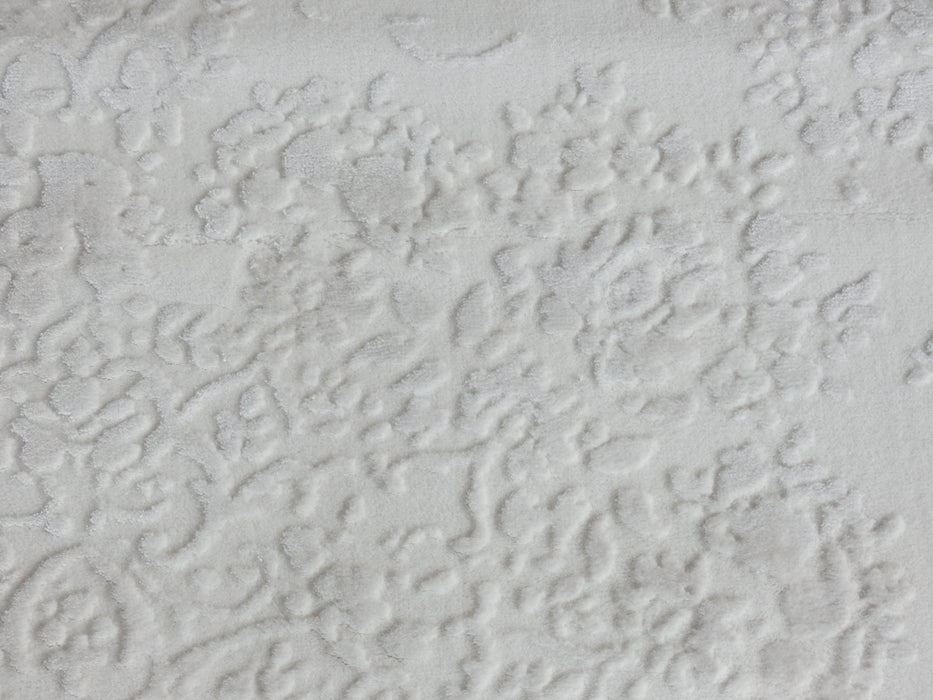 Luxurious Designer Bone Colour Ovel Shape Rug Size: 120 x 180cm - Rugs Direct