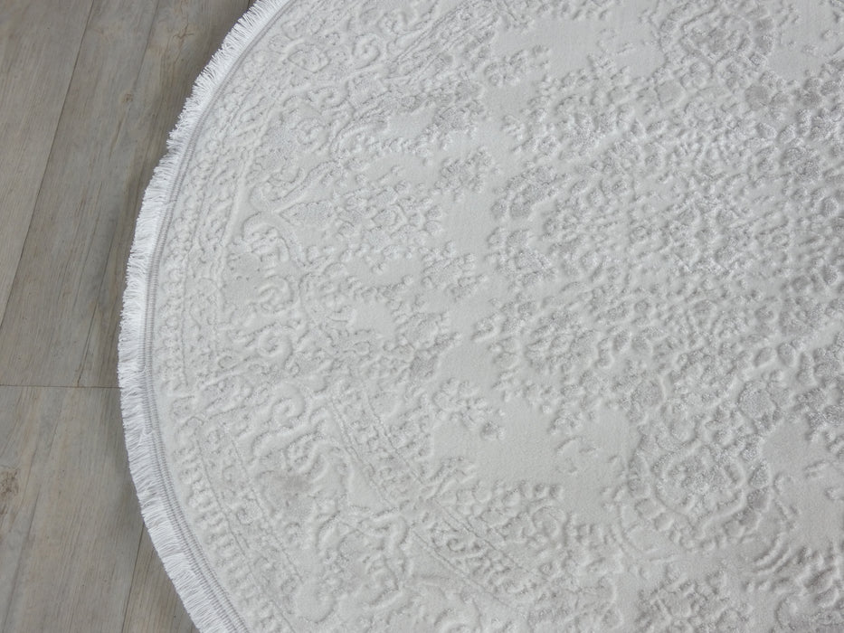 Bone Color Rug Luxurious Designer Bone Colour Round Rug — Rugs Direct