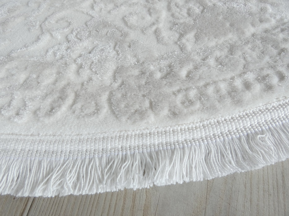 Bone Color Rug Luxurious Designer Bone Colour Round Rug — Rugs Direct