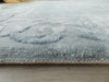 Luxurious Designer Overdyed Look Blue Rug - Rugs Direct