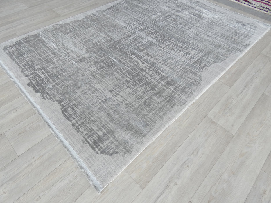 Luxurious Designer Grey Colour Rug - Rugs Direct
