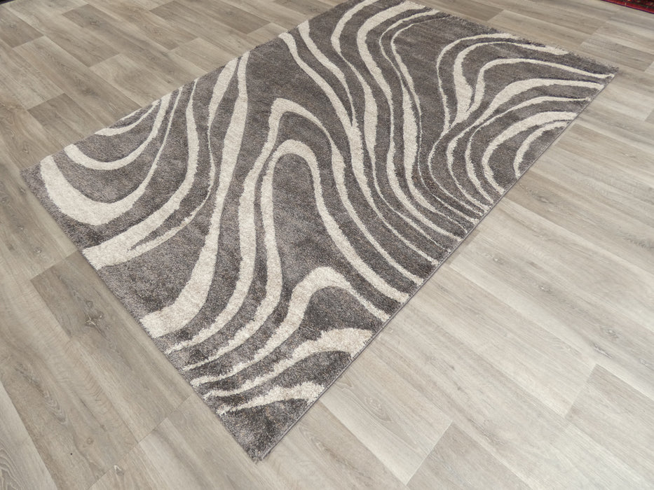 Swirl Abstract Pattern Rug - Rugs Direct