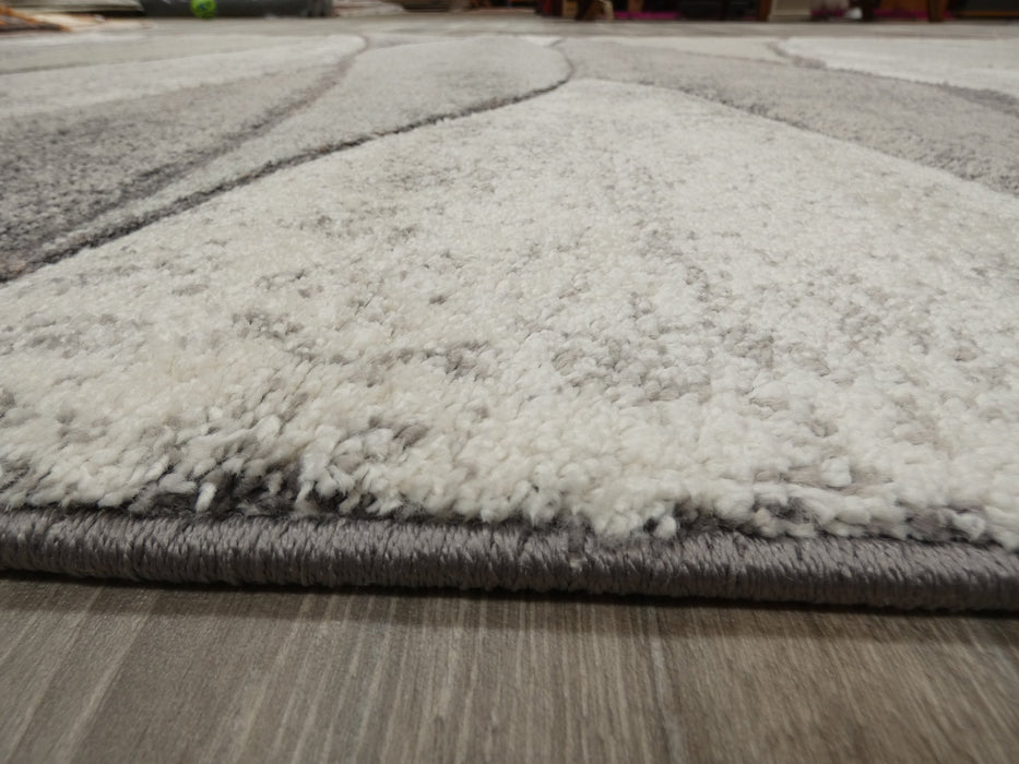 Abstract Design Modern Rug in Pastel Colour Pallet — Rugs Direct