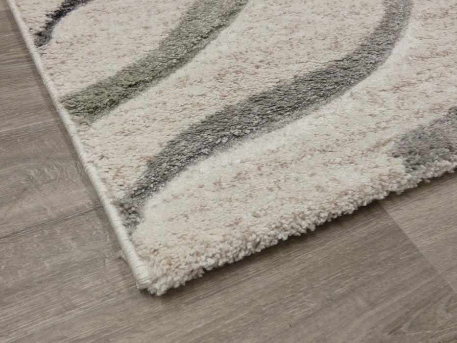 Abstract Pattern Rug Uk Cream Swirl Abstract Pattern Rug in Cream & Soft Tones Colours — Rugs Direct