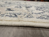 Faded Design Transitional Style Cream and Charcoal Colour Rug - Rugs Direct