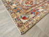 Traditional Design Mustard and Blue Colour Rug - Rugs Direct