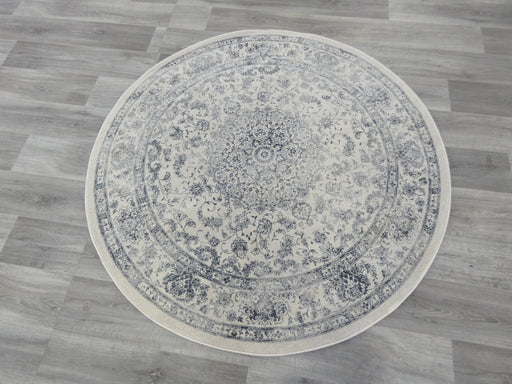Faded Look Traditional Design Da Vinci Round Rug - Rugs Direct
