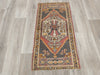 Vintage Turkish rug on the floor